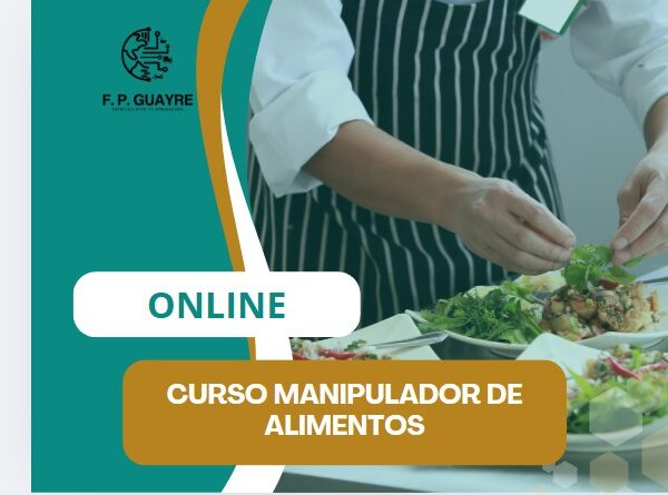 Curso de manipulador de alimentos, diseñado para aprender las normas de higiene y seguridad alimentaria necesarias para trabajar en la industria alimentaria.